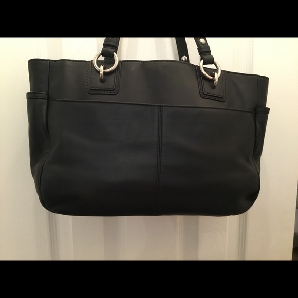 Coach F19253 Black Tote - Picture 3 of 6